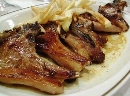 Chuletas gasolinera Buñol